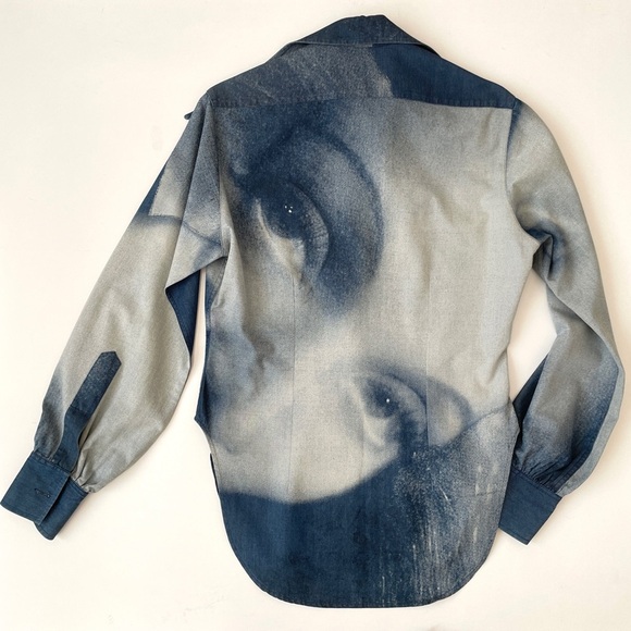 Authentic 1992 Vivienne Westwood 'Always On Camera' Button Up, Vintage, Size 10 - Picture 2 of 16